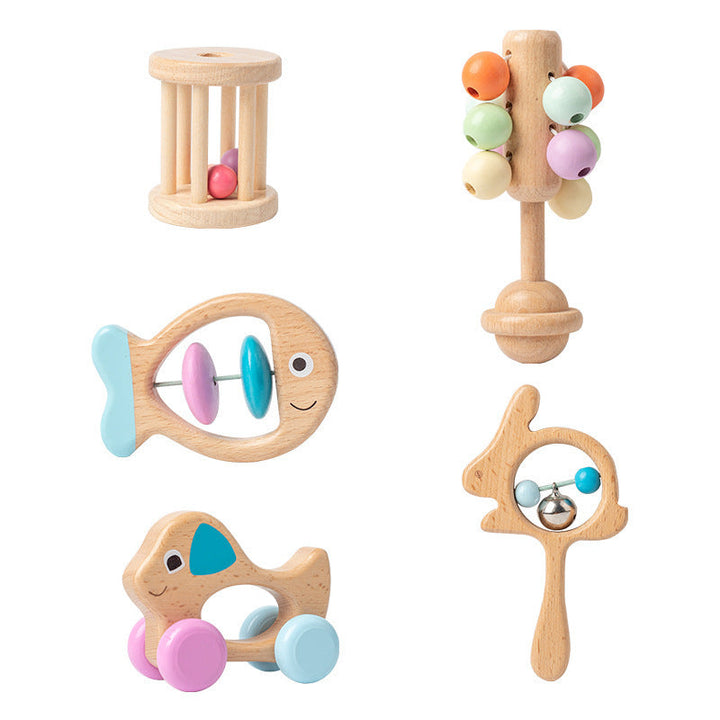 Discover the Joy of Play with Our Wooden Baby Toy Set