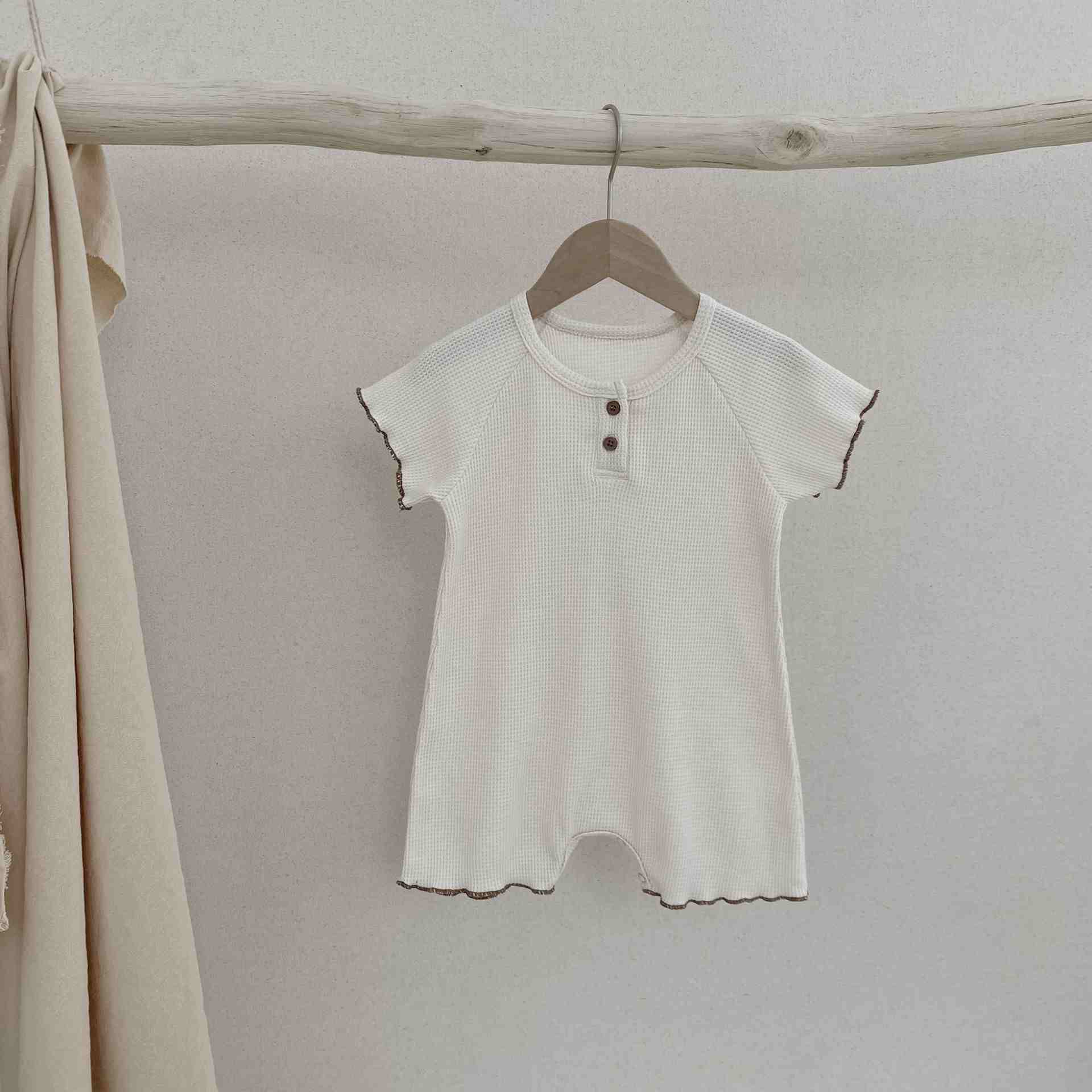 Short Sleeve Baby Rompers