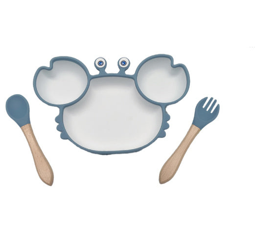 Silicone Baby Dishes Feeding Bowl