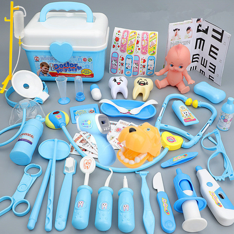 Baby dressed toy set
