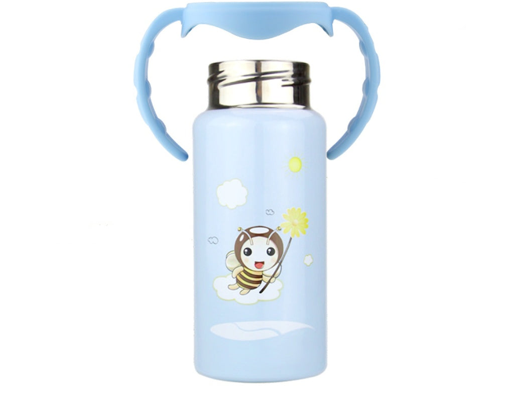 Baby insulated feeding bottle