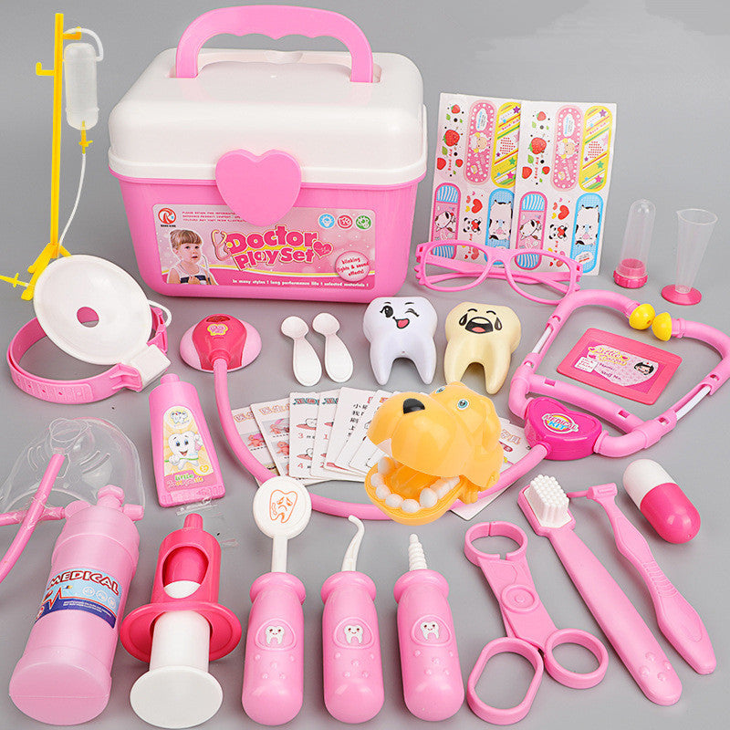 Baby dressed toy set