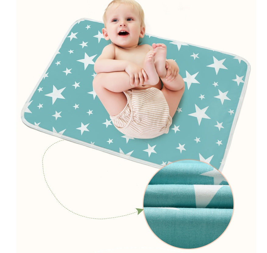 Cartoon waterproof changing pad