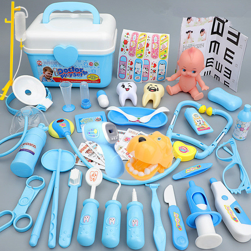 Baby dressed toy set