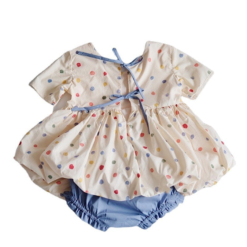Children's Color Shorts Suit