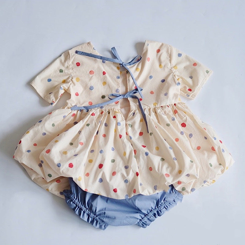 Children's Color Shorts Suit