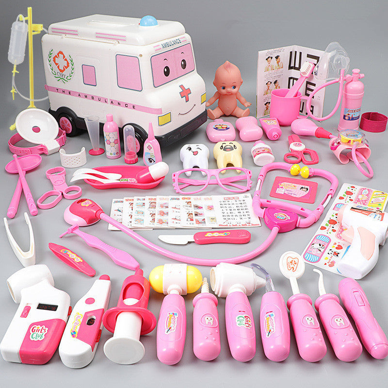 Baby dressed toy set