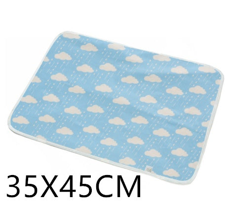 Cartoon waterproof changing pad