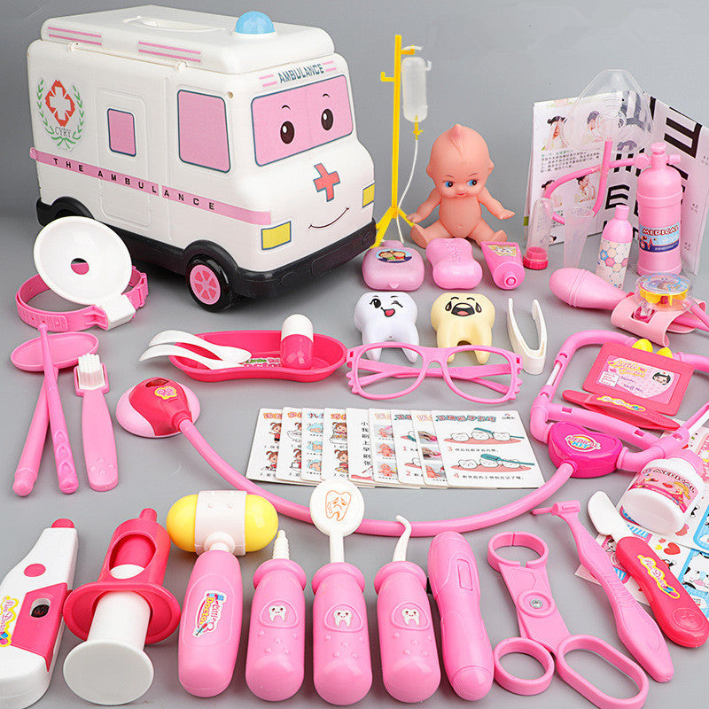 Baby dressed toy set