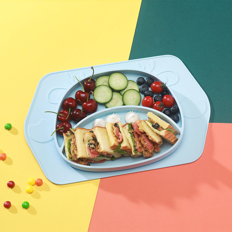 Silicone Baby Dishes Feeding Bowl