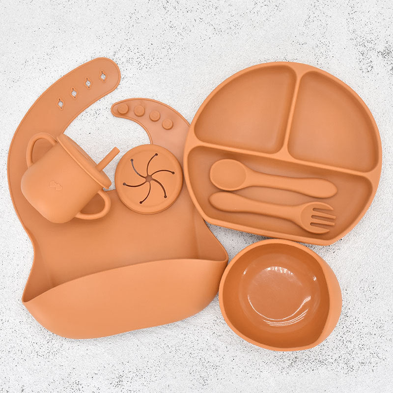 Food Grade Silicone Feeding Set
