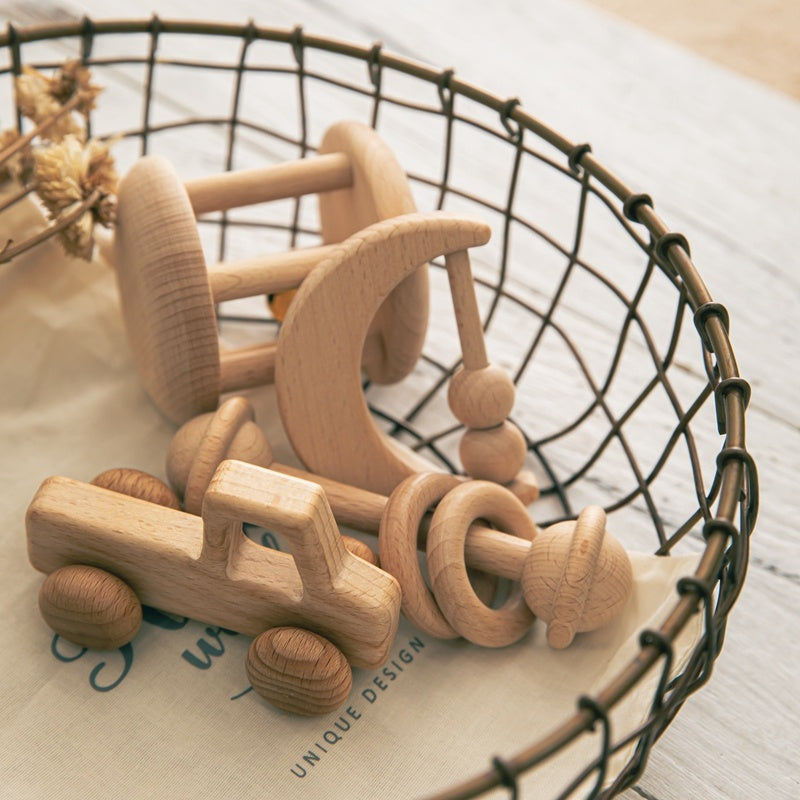 Baby Buggy Hand Rattle Toy Set