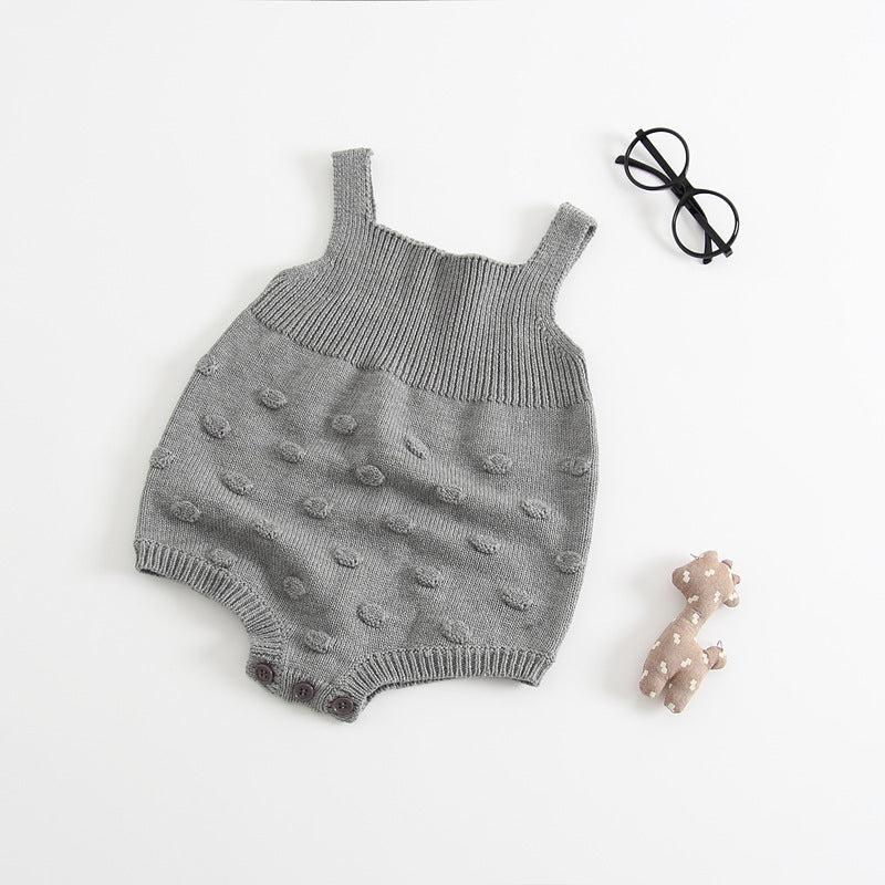Baby Sweater Romper