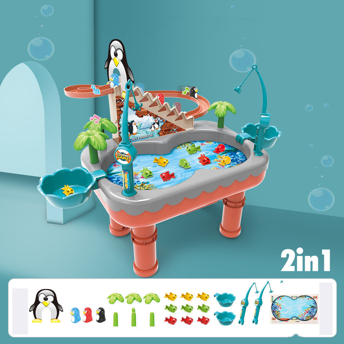 Penguin Magnetic Fishing Toy