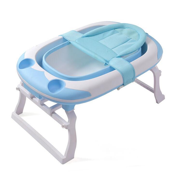Baby folding bath tub