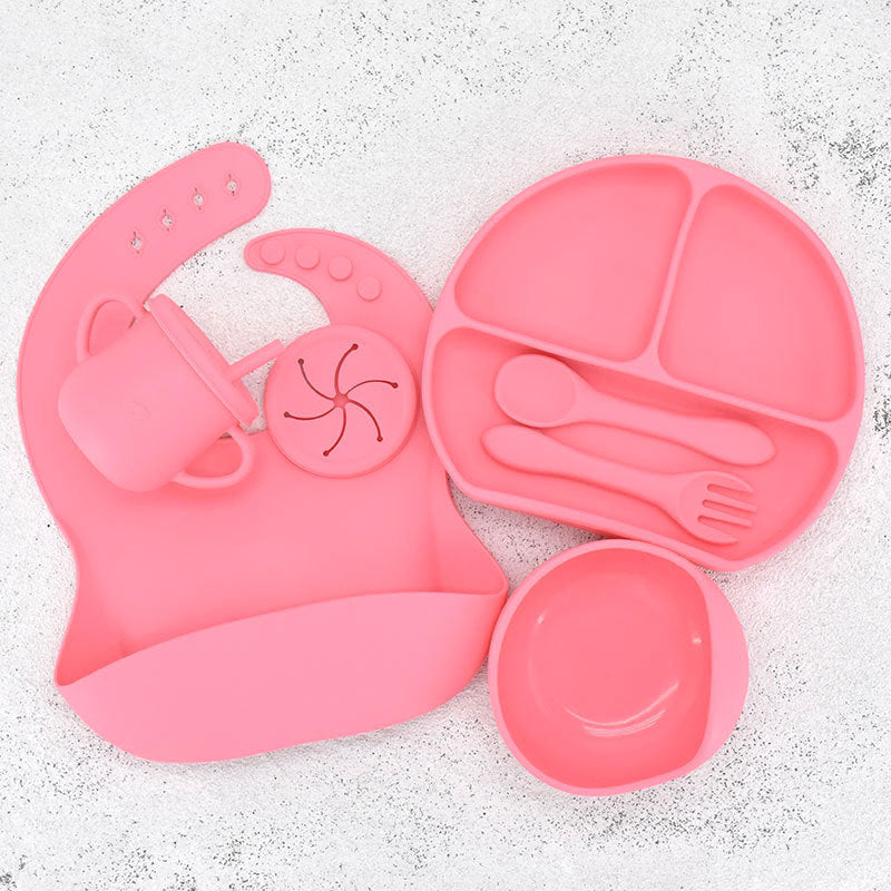Food Grade Silicone Feeding Set