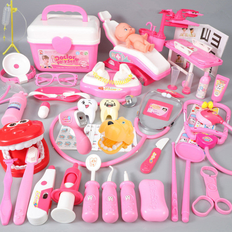 Baby dressed toy set