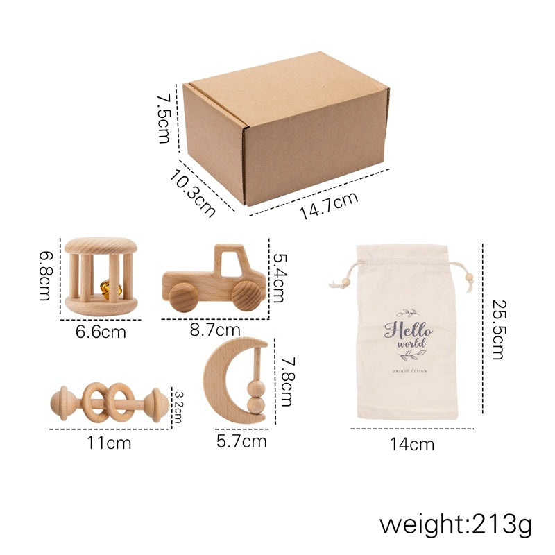 Baby Buggy Hand Rattle Toy Set