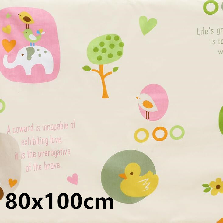Cartoon waterproof changing pad