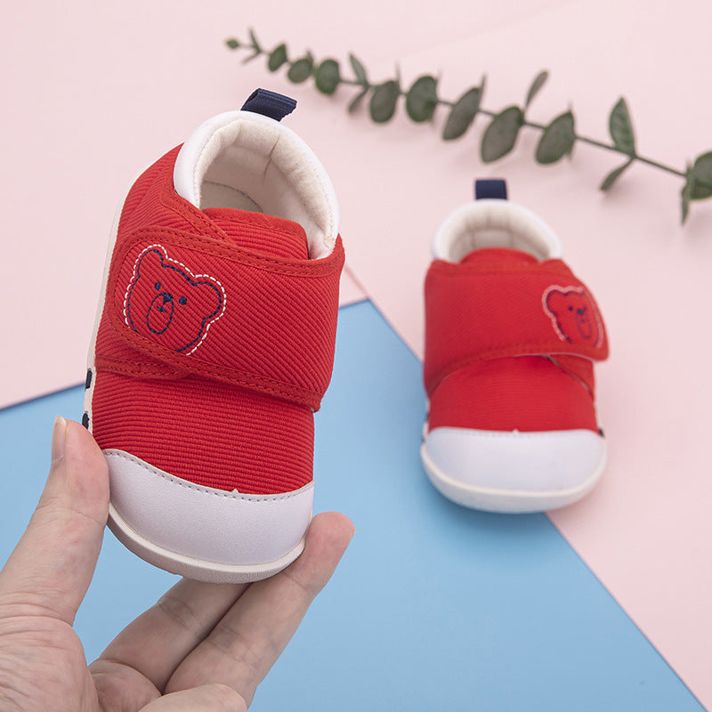 Soft-soled toddler shoes