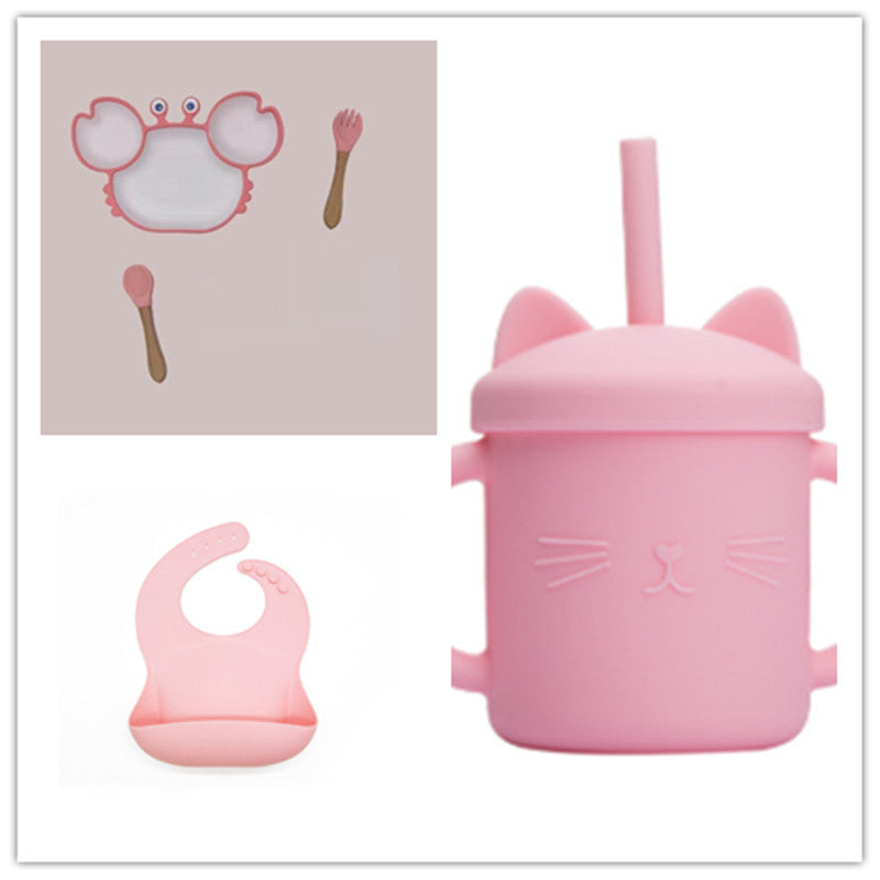 Silicone Baby Dishes Feeding Bowl