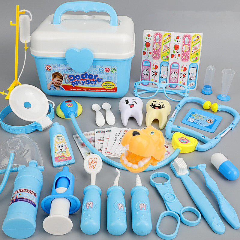 Baby dressed toy set