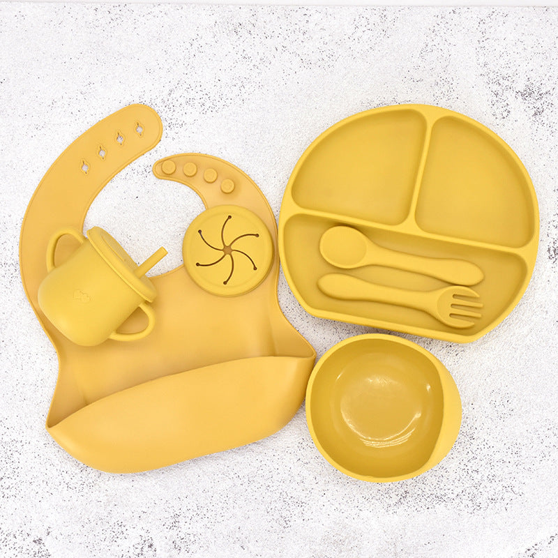 Food Grade Silicone Feeding Set