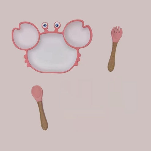 Silicone Baby Dishes Feeding Bowl