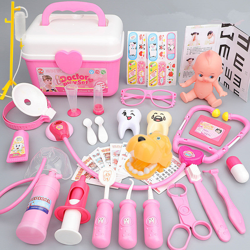 Baby dressed toy set