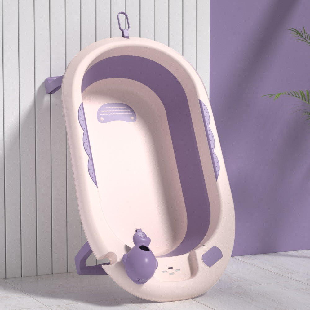 Foldable Temperature Sensitive Baby Bathtub