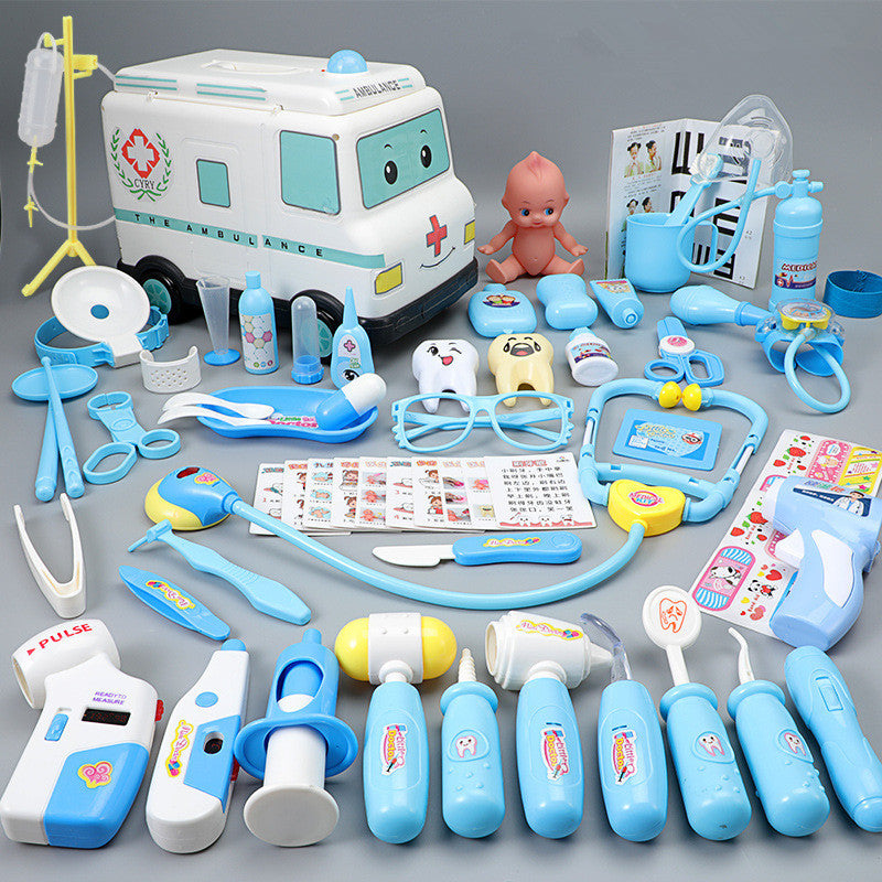 Baby dressed toy set