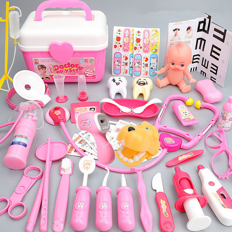 Baby dressed toy set