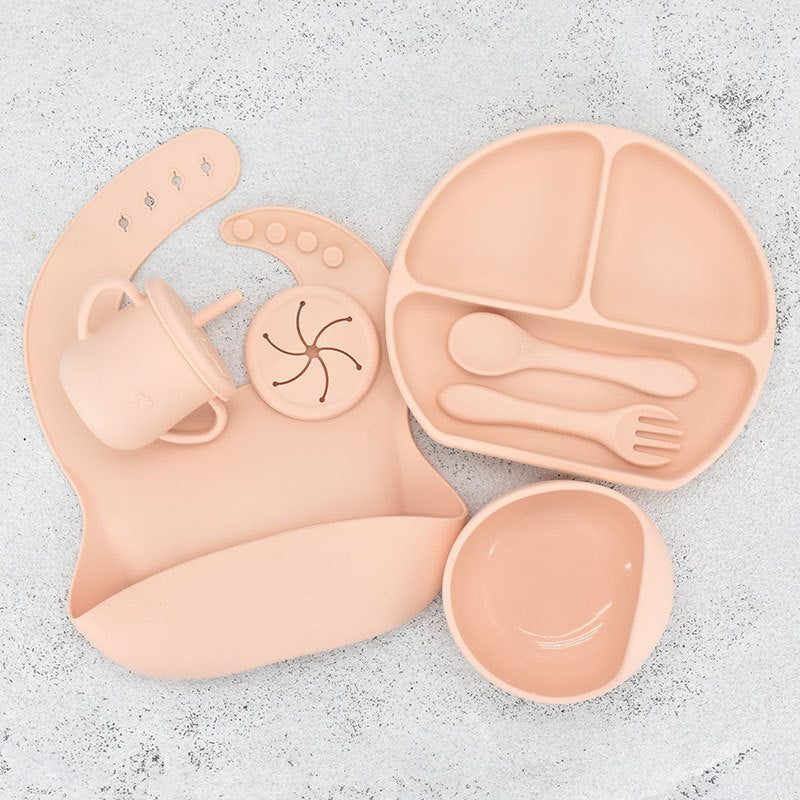 Food Grade Silicone Feeding Set