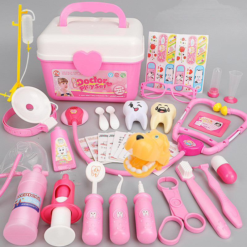 Baby dressed toy set
