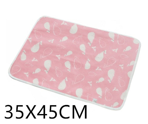 Cartoon waterproof changing pad