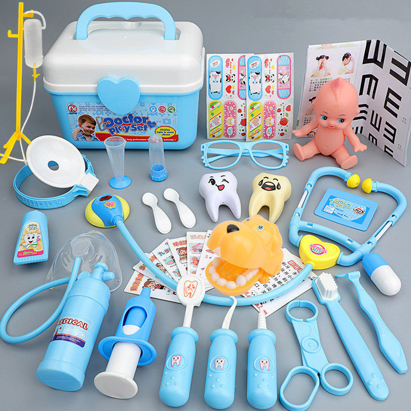 Baby dressed toy set