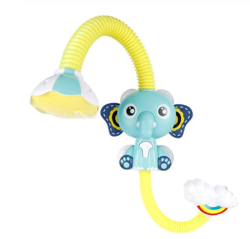 Elephant shower baby toy set
