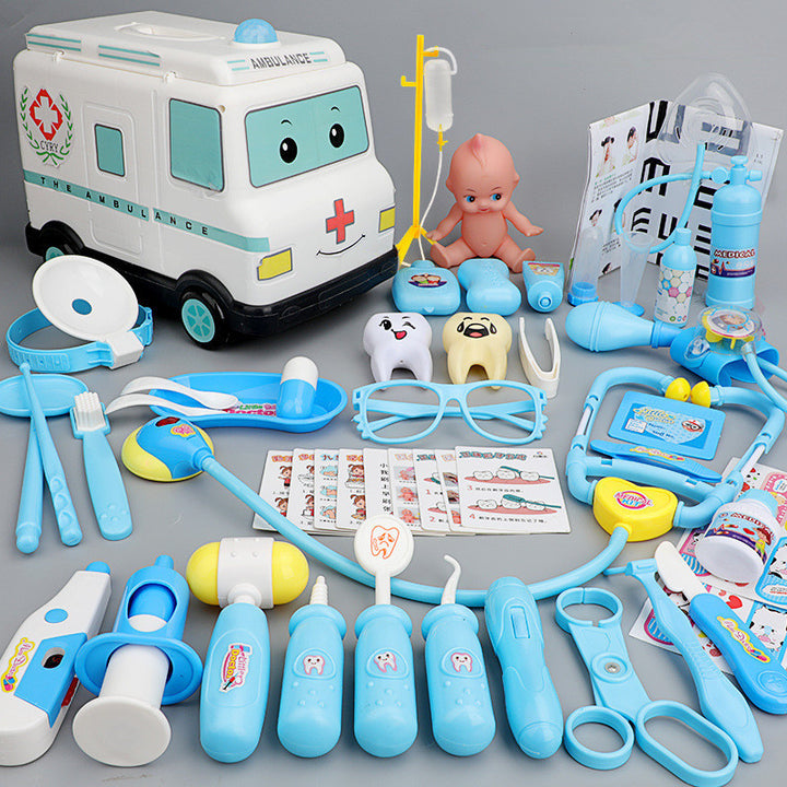 Baby dressed toy set