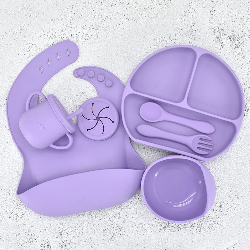 Food Grade Silicone Feeding Set