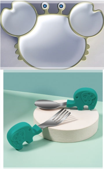 Silicone Baby Dishes Feeding Bowl