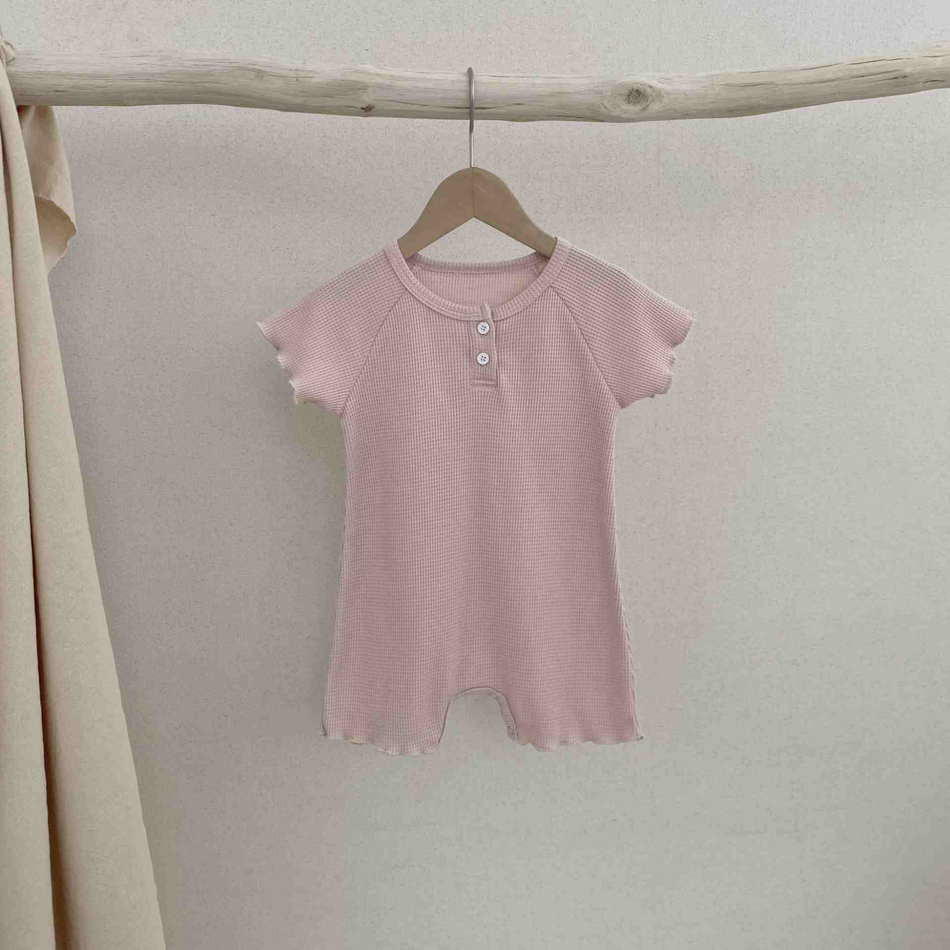 Short Sleeve Baby Rompers