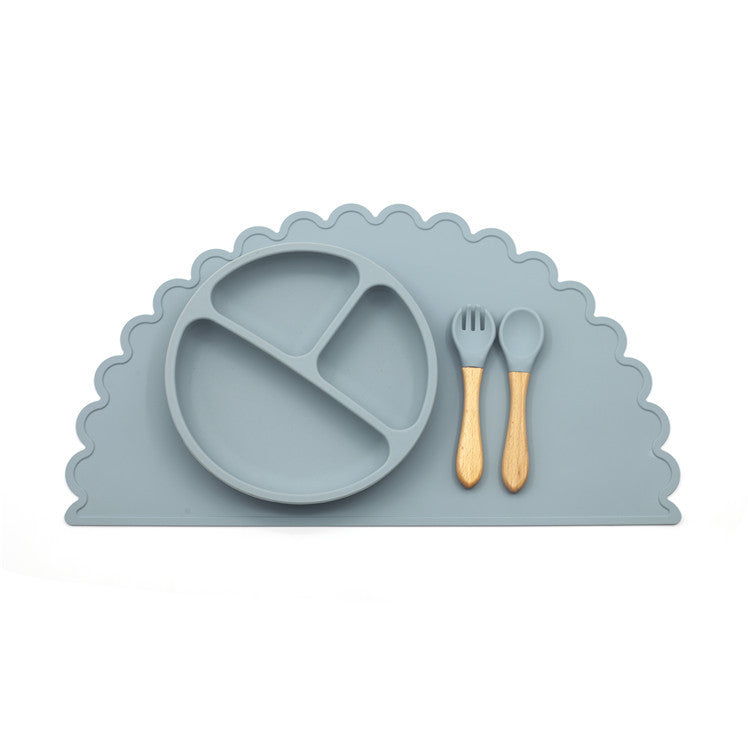 Silicone Meal Mat Feeding Set