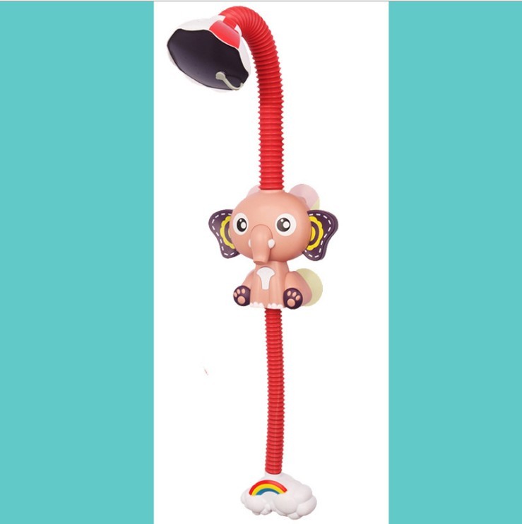 Elephant shower baby toy set