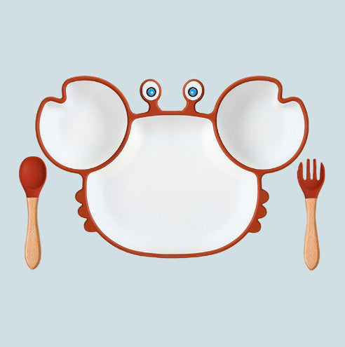 Silicone Baby Dishes Feeding Bowl