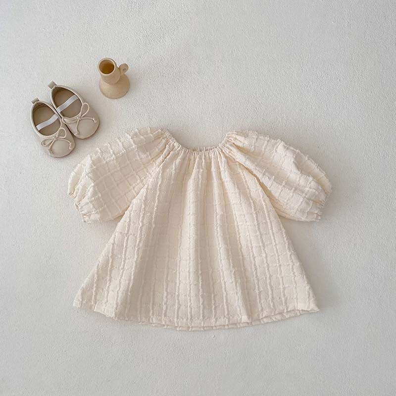 Solid Color Baby Jumpsuit