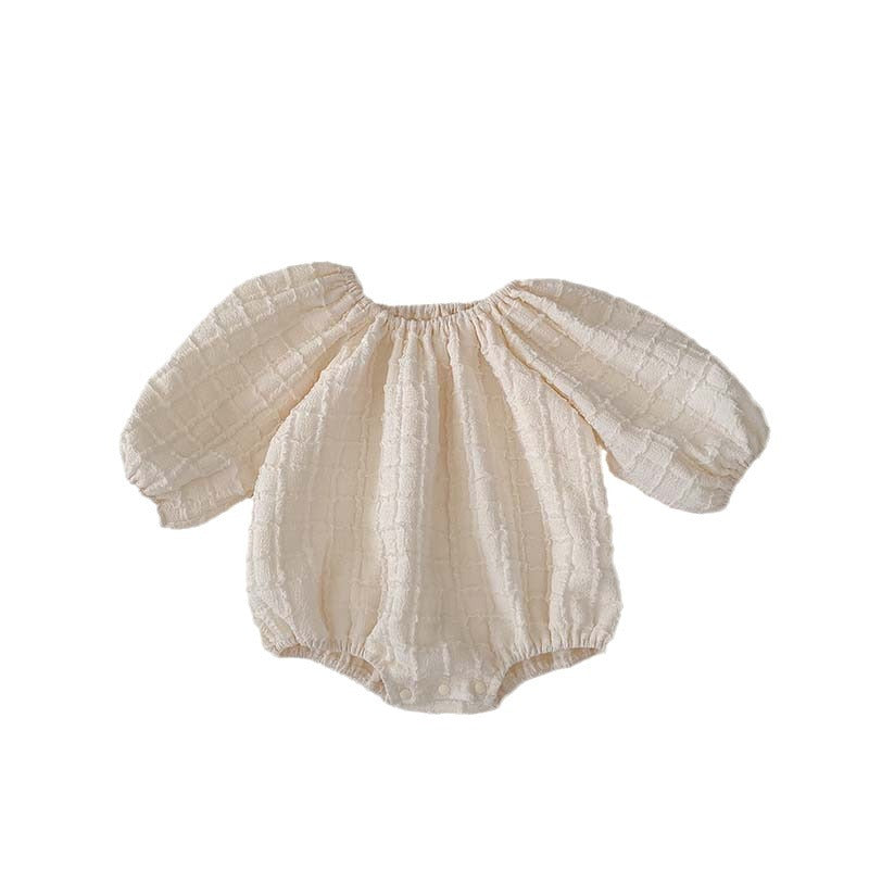 Solid Color Baby Jumpsuit