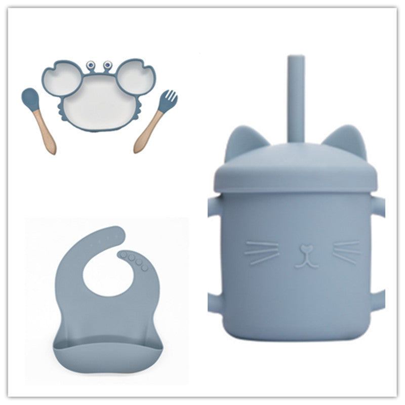 Silicone Baby Dishes Feeding Bowl