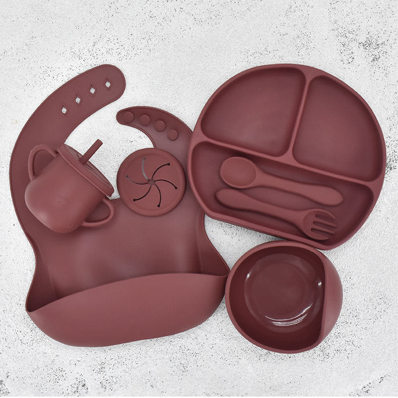 Food Grade Silicone Feeding Set