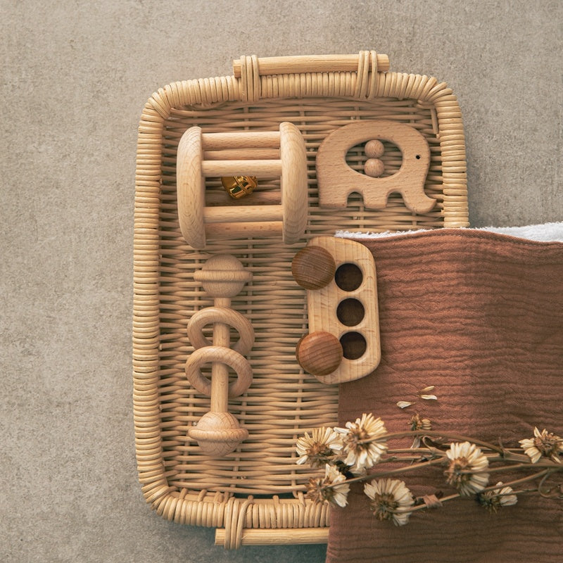 Baby Buggy Hand Rattle Toy Set