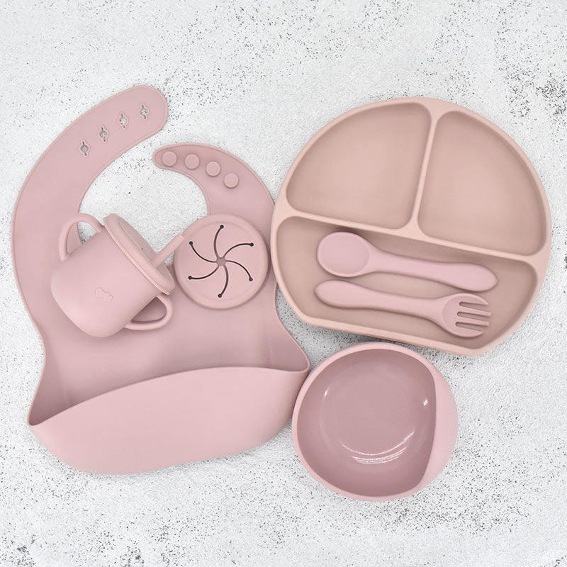 Food Grade Silicone Feeding Set